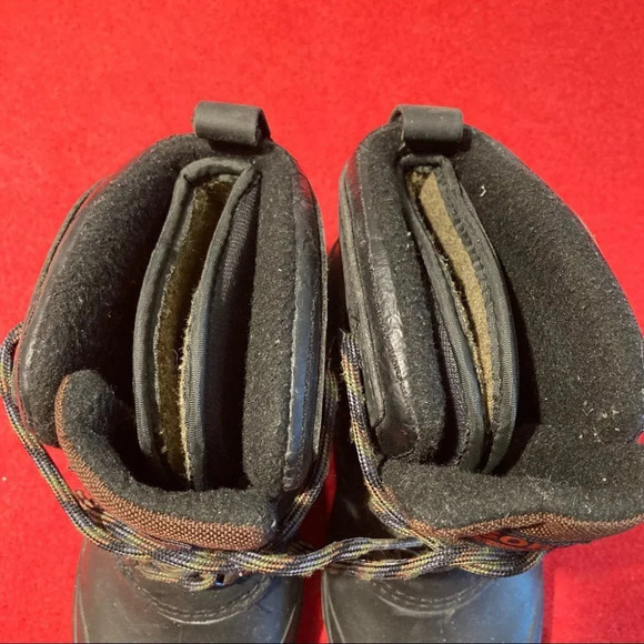 SOREL Sz 9 Kaufman Rubber Removable Felt Liner Lace-Up Boots - Picture 4 of 13